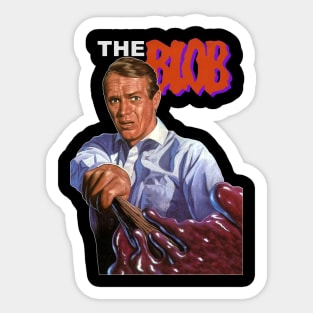 THE BLOB Retro Cult Classic Horror McQueen Design Sticker